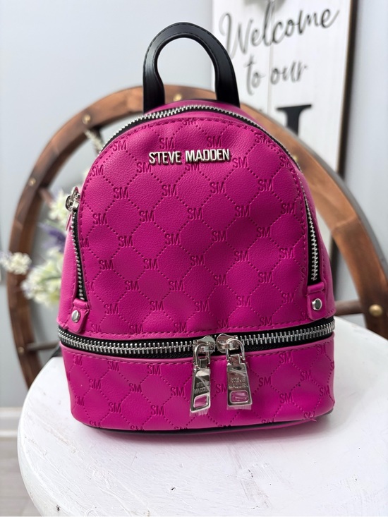 Steve Madden Fuchsia Mini Backpack NWT